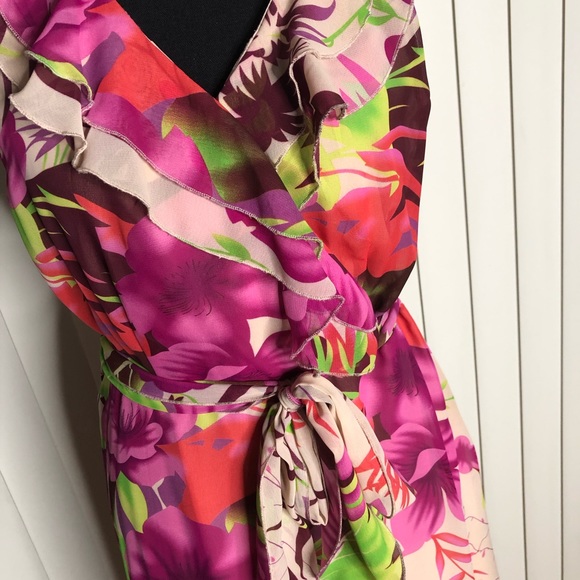 Jonathan Martin Floral Dress - Picture 3 of 6